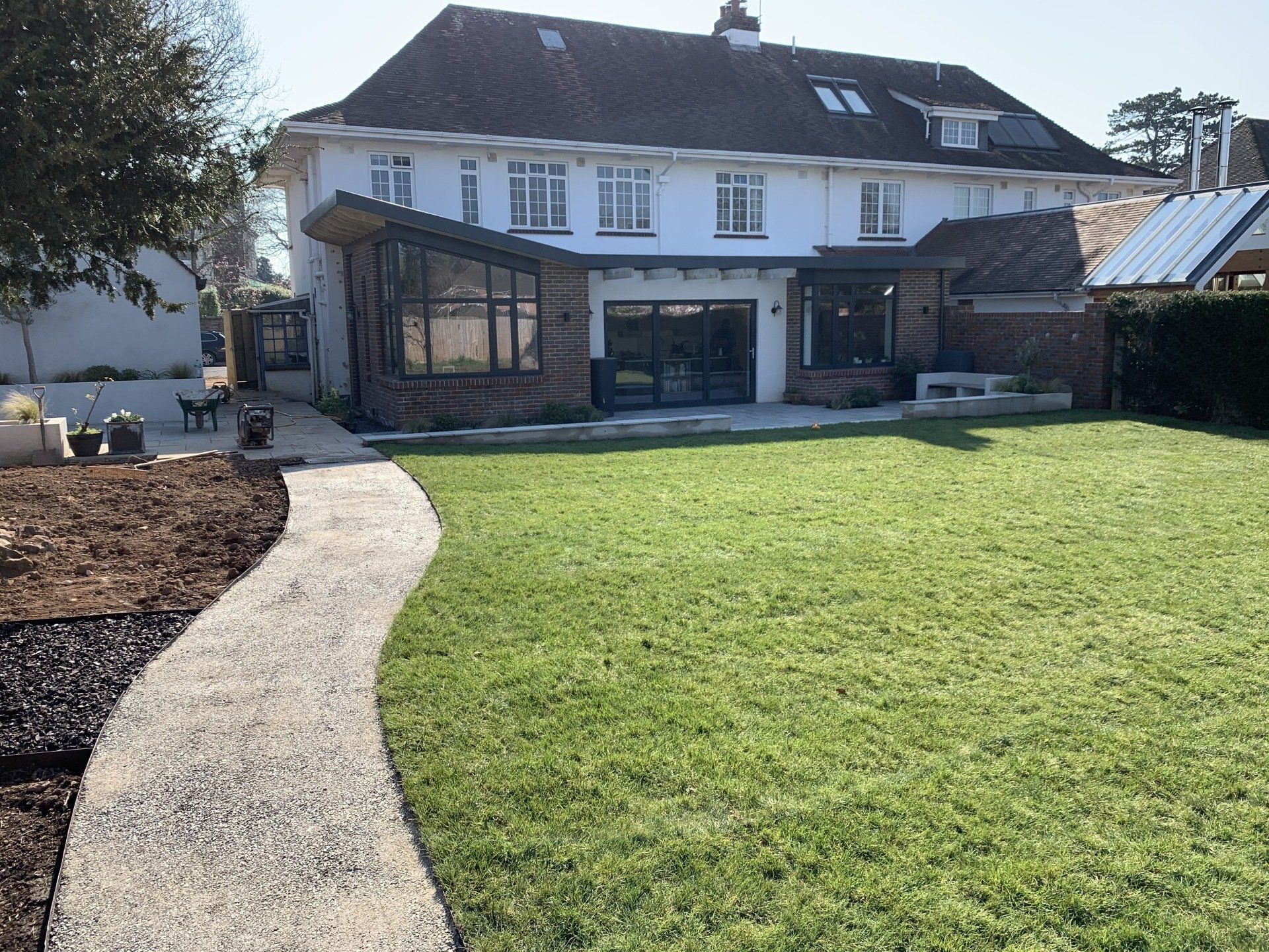 Turfed Rear Garden