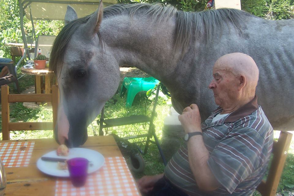 Due ospiti della casa famiglia