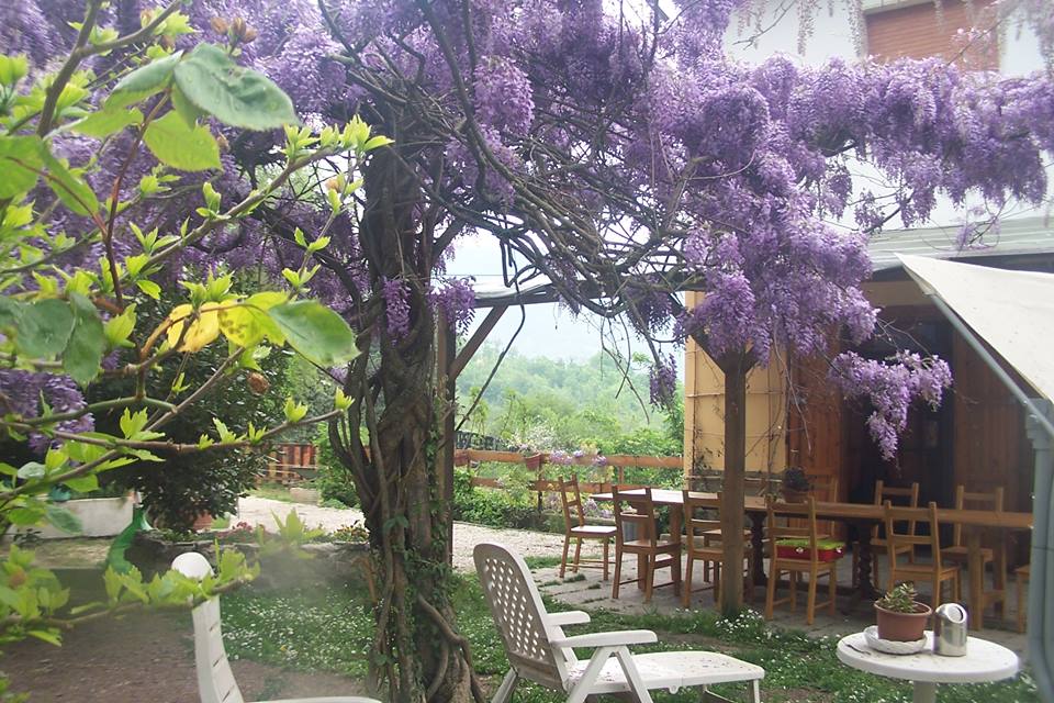 Giardino della casa famiglia