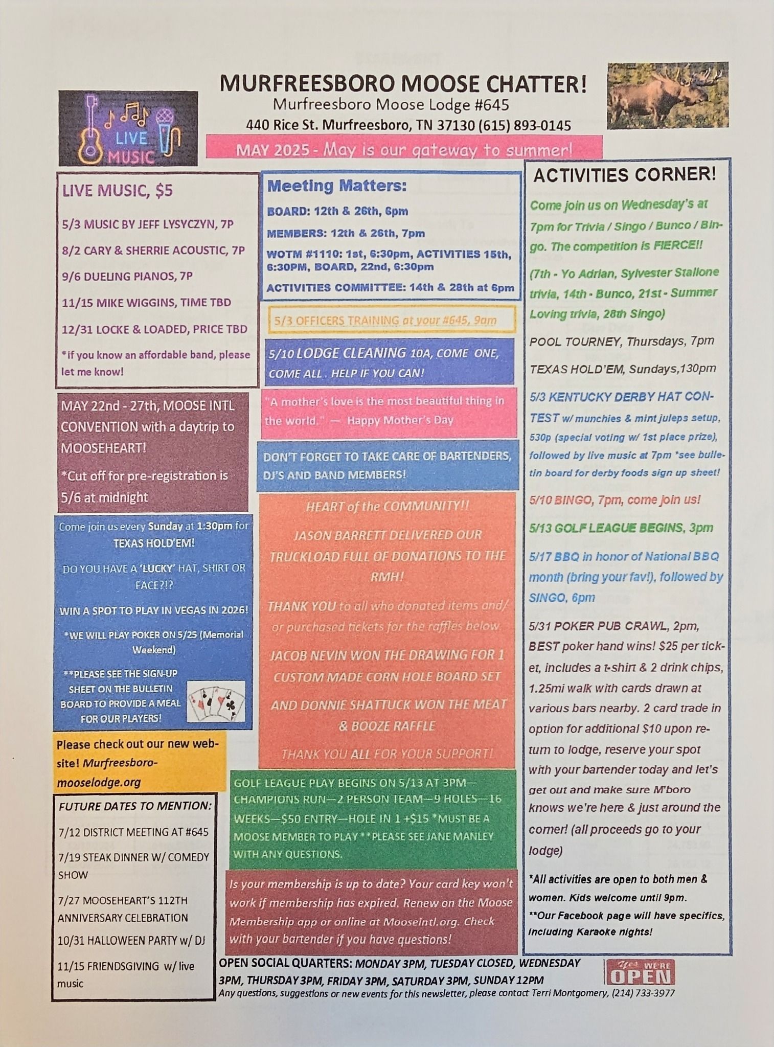 april newsletter
