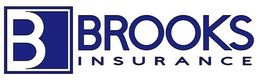 A logo for an insurance agency with a lotus flower on a shield.
