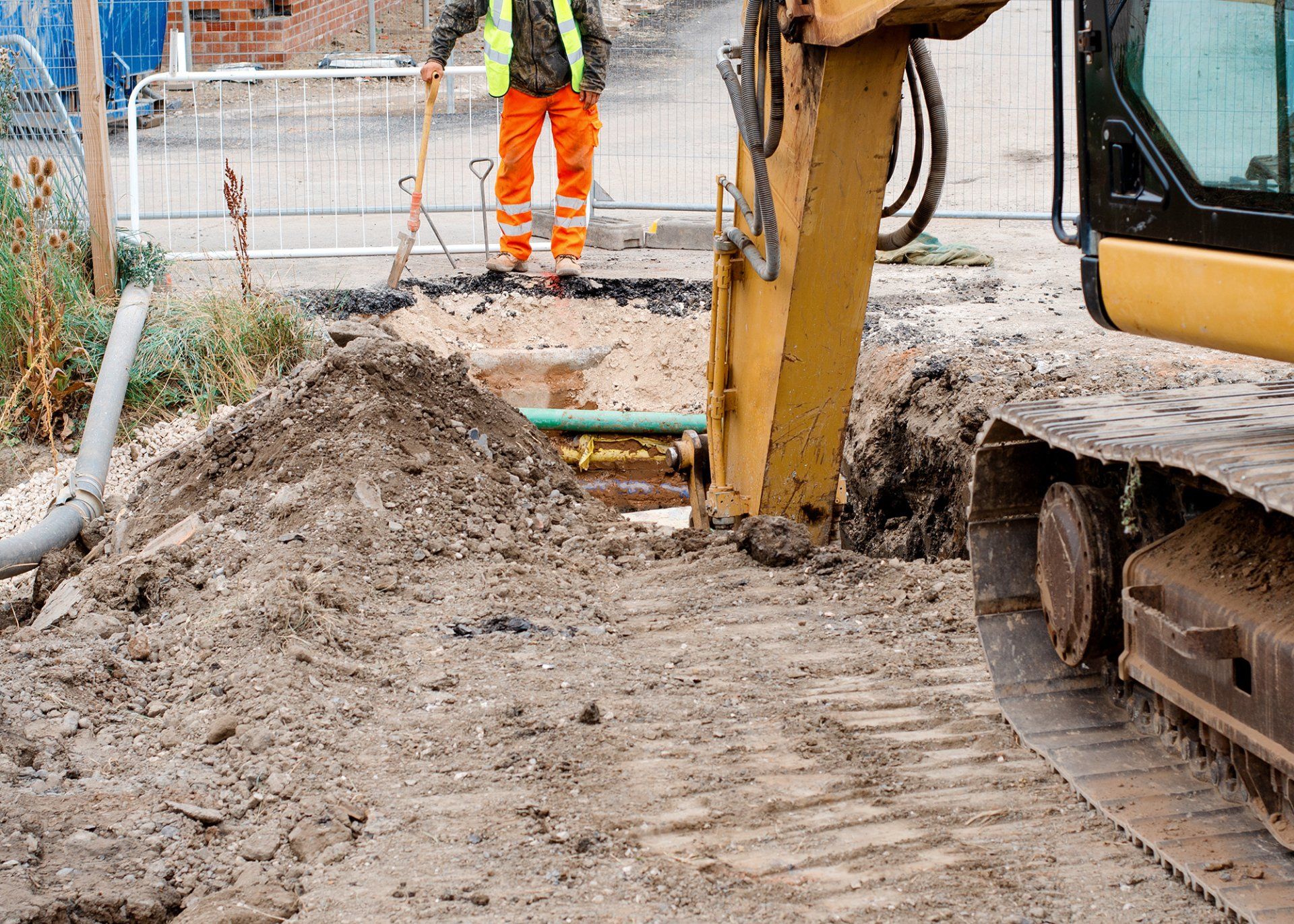 Drainage Installation — Ballarat, VIC — Brad Donald Earthmoving