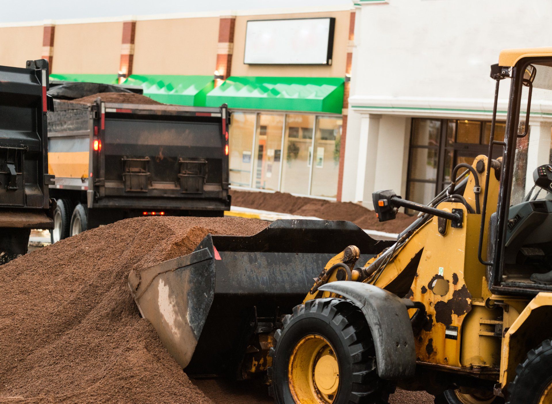 Shopping Centre Construction — Ballarat, VIC — Brad Donald Earthmoving