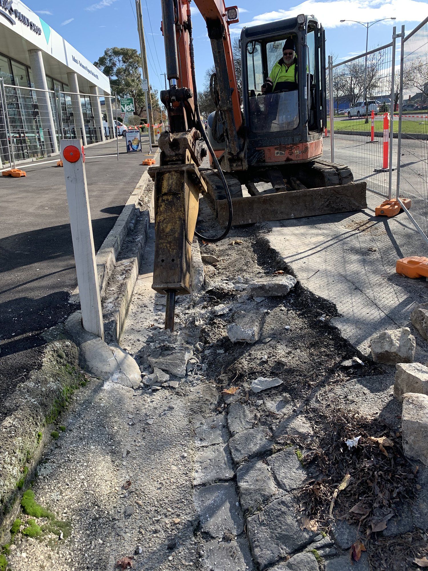 Haymes Paint Crossover — Ballarat, VIC — Brad Donald Earthmoving