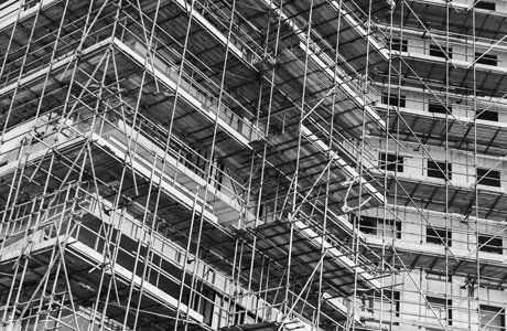 Traditional scaffolding