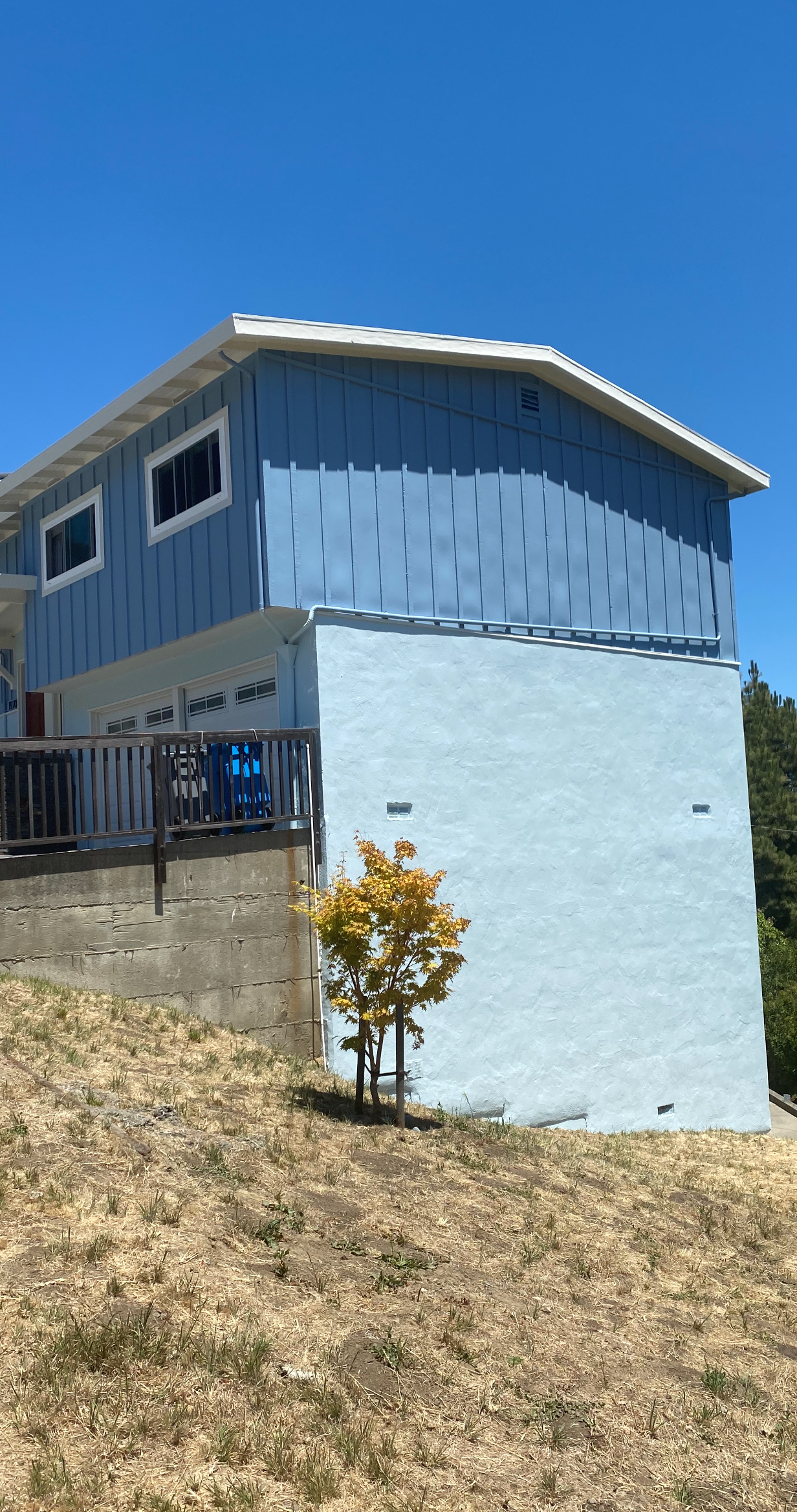 Side of the Newly Painted House — San Francisco, CA — Atlas Painting Company