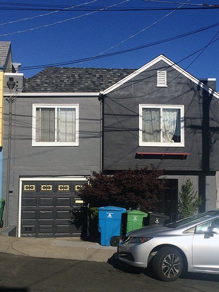 Beautiful Dark Painted House — San Francisco, CA — Atlas Painting Company