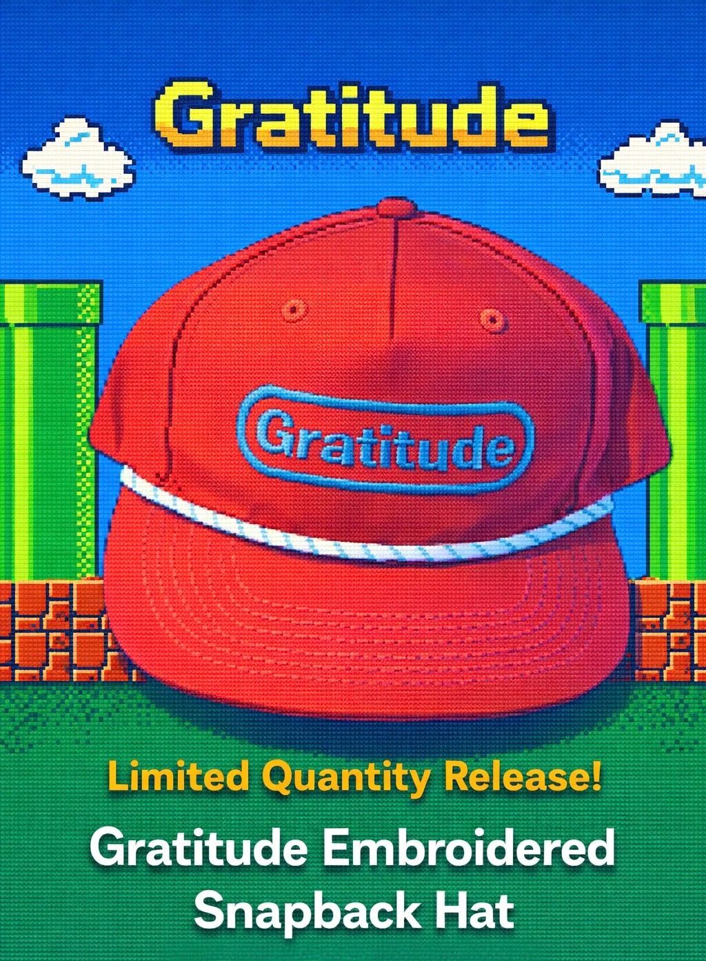 Gratitude Bit Snapback Limited 1x Release