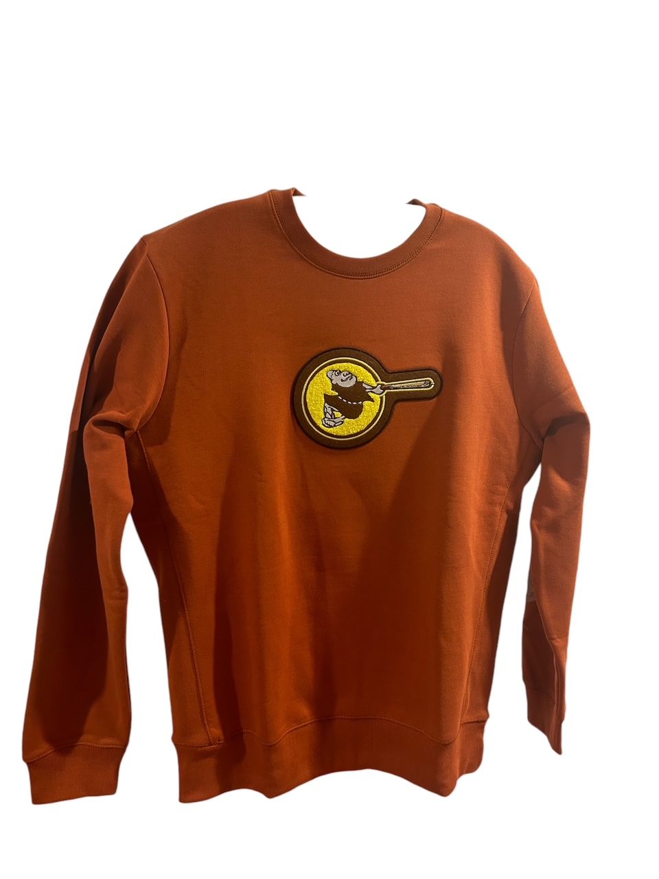 High Friar Chenille Patch Organic Crewneck