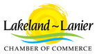 A logo for the lakeland lanier chamber of commerce