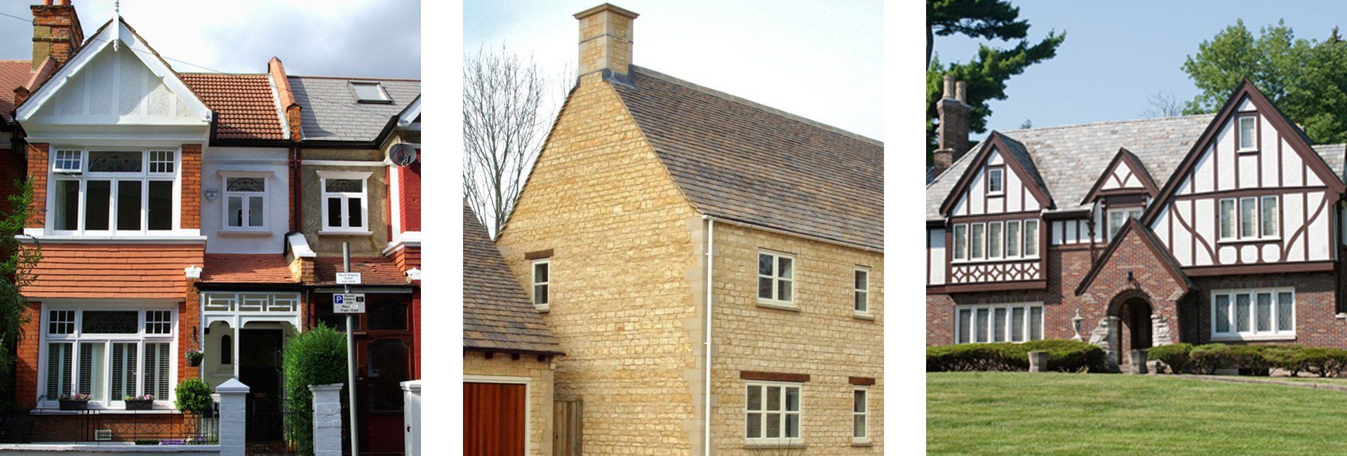 a wide range of buildings