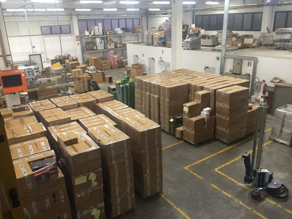 Preparazione spedizione