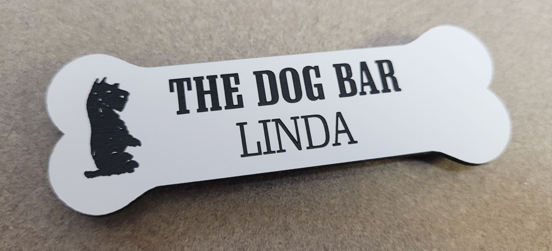 The Dog Bar Nametags