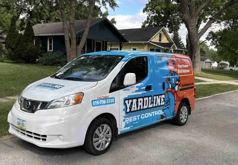 Yardline Pest Control truck