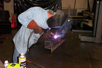 Custom Steel Fabrication — Welding Sparks  in Mansfield, TX