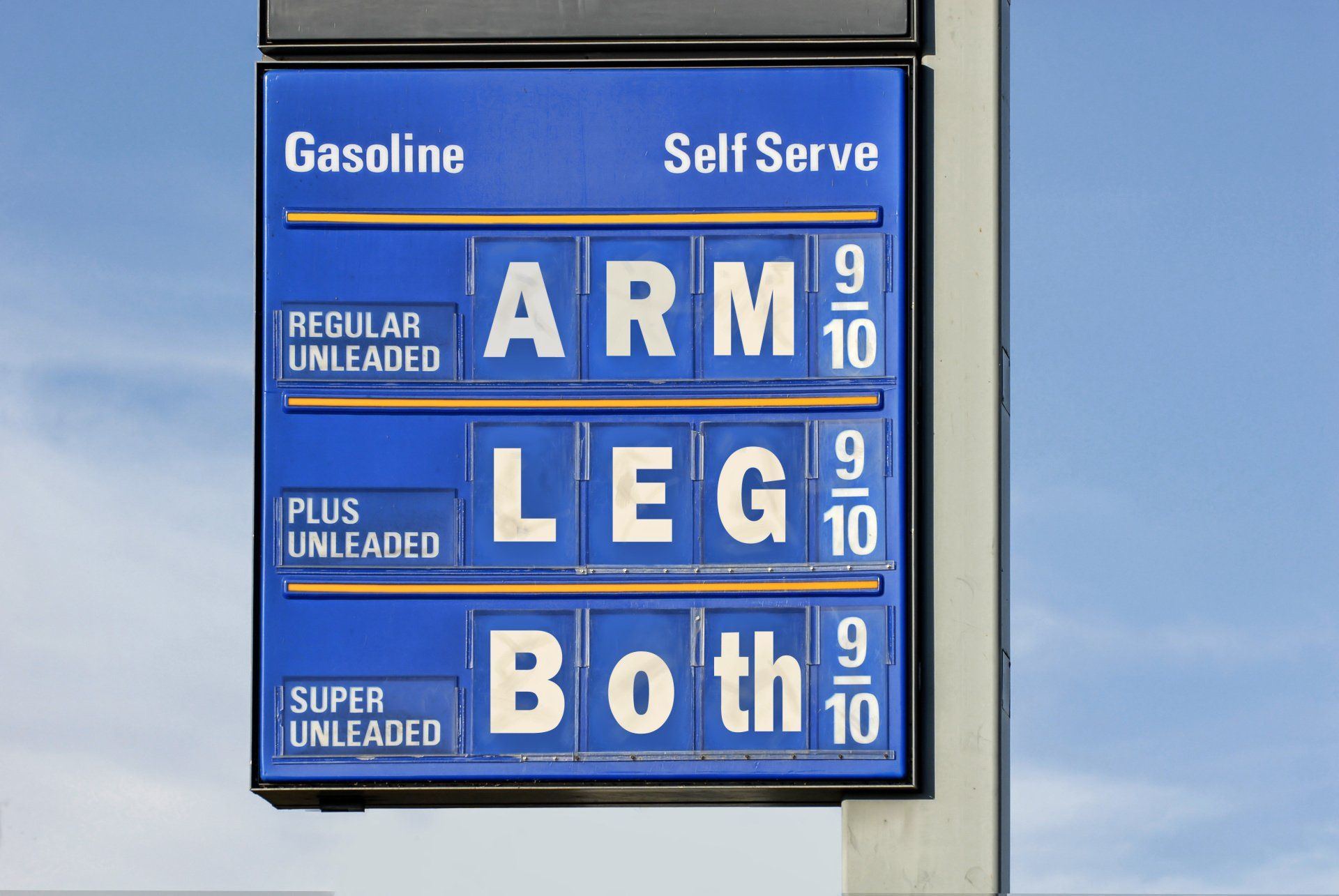 high gas prices