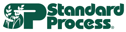 Standard Process green logo with stylized plant icon and bold company name