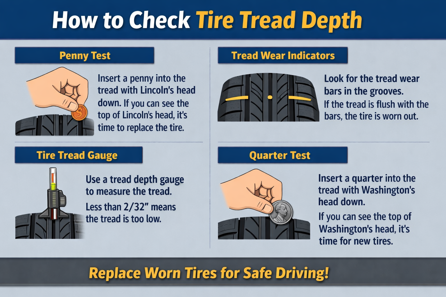 How Often Should Tires be Replaced? | Lansing, MI Tire Shop