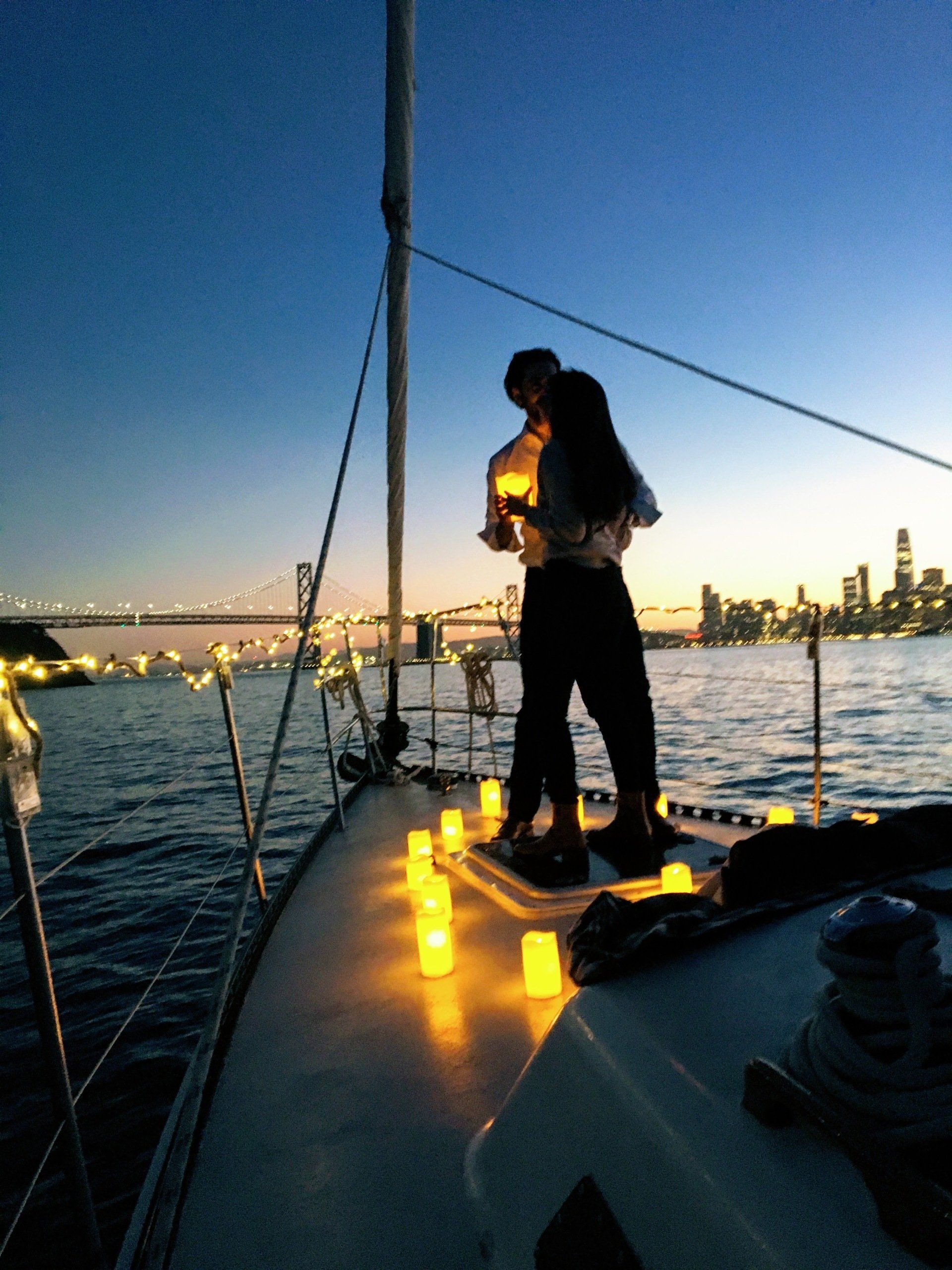 Sunset and Candlelight Yacht Cruise