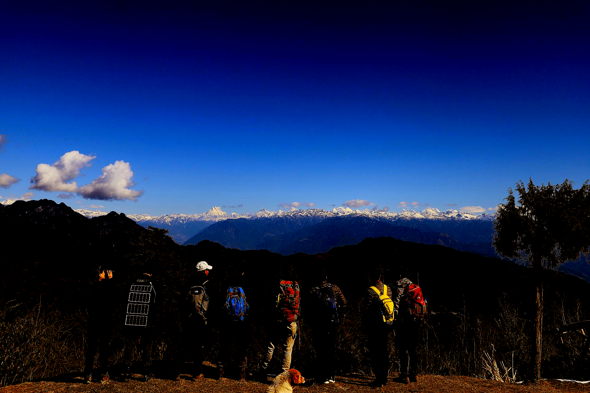 The View of Himalayan Range