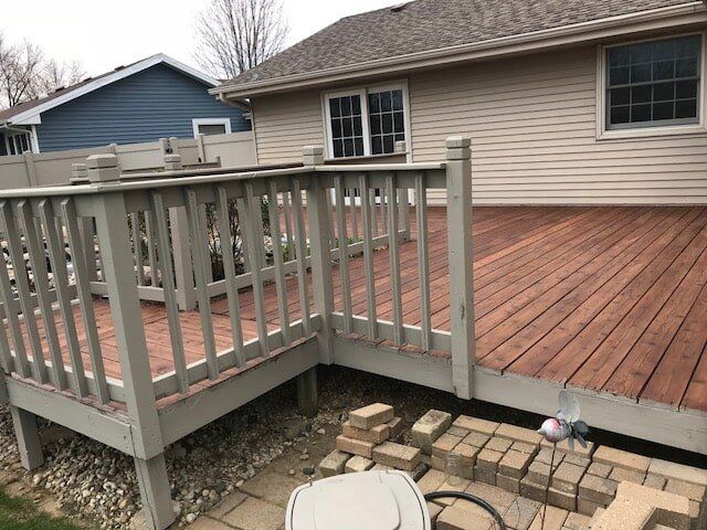 Deck Protection After - Restoration in Kankakee, IL