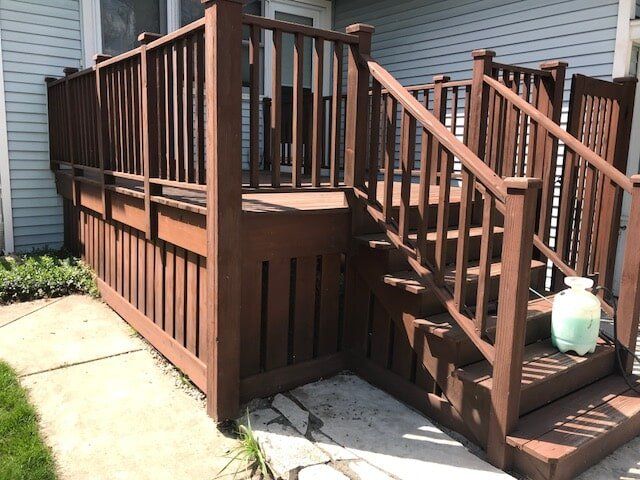 Steps Deck Protection with Steps - Restoration in Kankakee, IL
