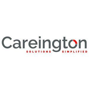 It is a logo for a company called careington solutions simplified.