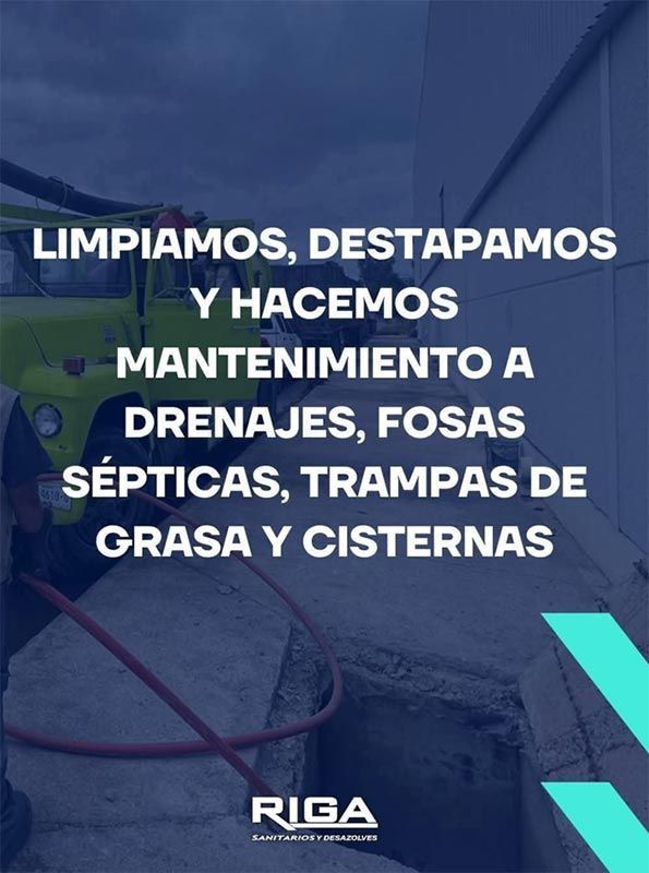 RIGA SANITARIOS Y DESAZOLVES