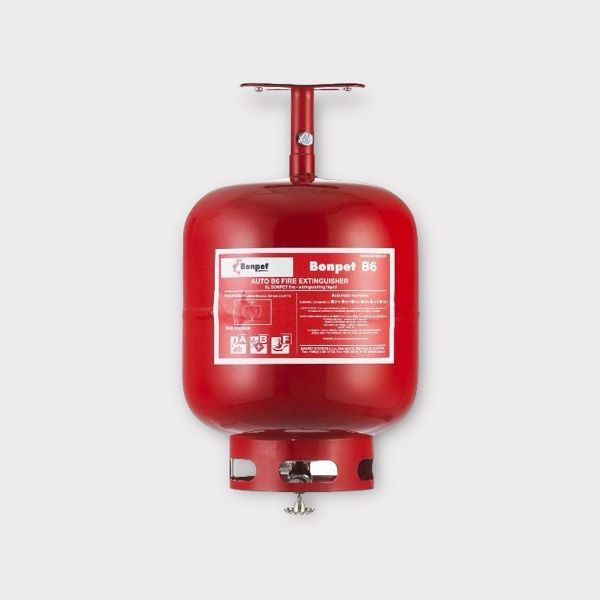 Bonpet automatische brandblusser met 6 liter schuim blusmiddel