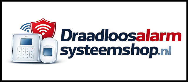 Draadloos alarmsysteem logo