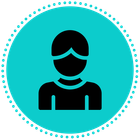 An icon of a person wearing a mask in a blue circle.