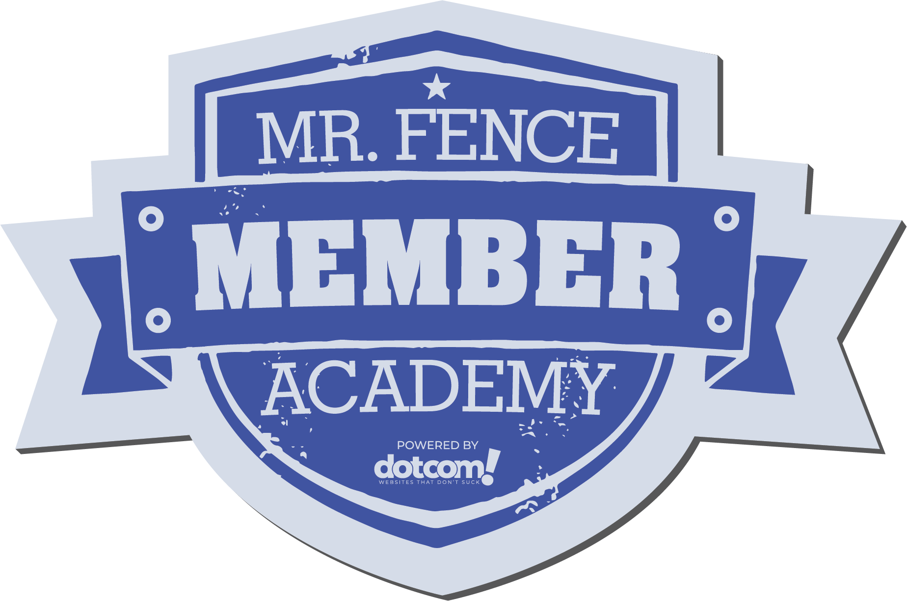 Mr. Fence academy member logo