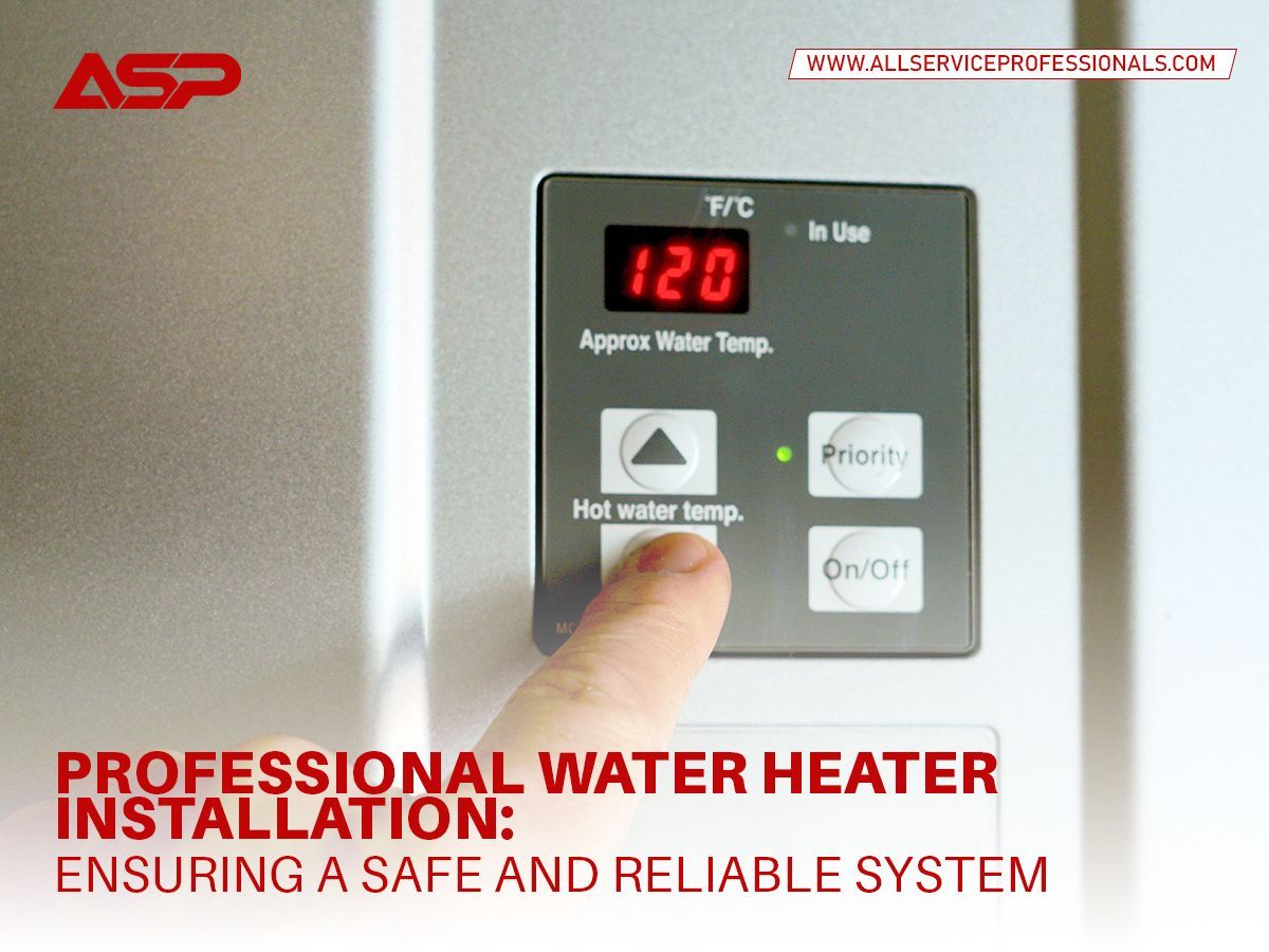 Professional Water Heater Installation