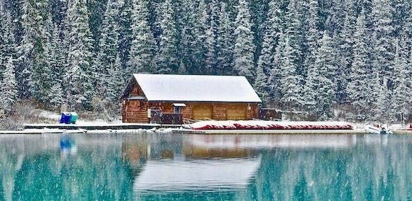 Lake cabin