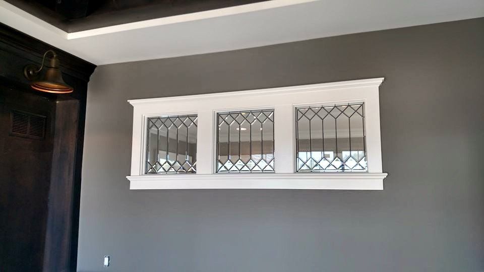 Three Window Stained Glass — Bettendorf, Iowa — The Glass Blast