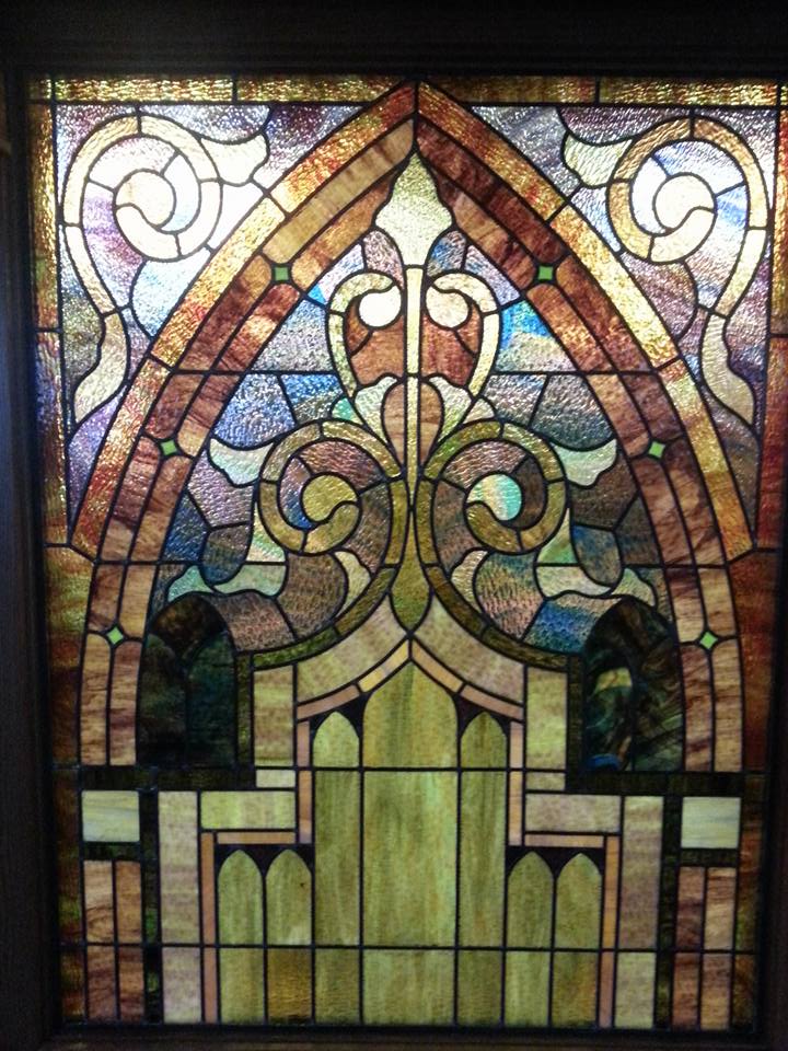 Colorful Design of Stained Glass in Church — Bettendorf, Iowa — The Glass Blast
