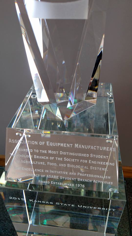 Glass Award — Bettendorf, Iowa — The Glass Blast