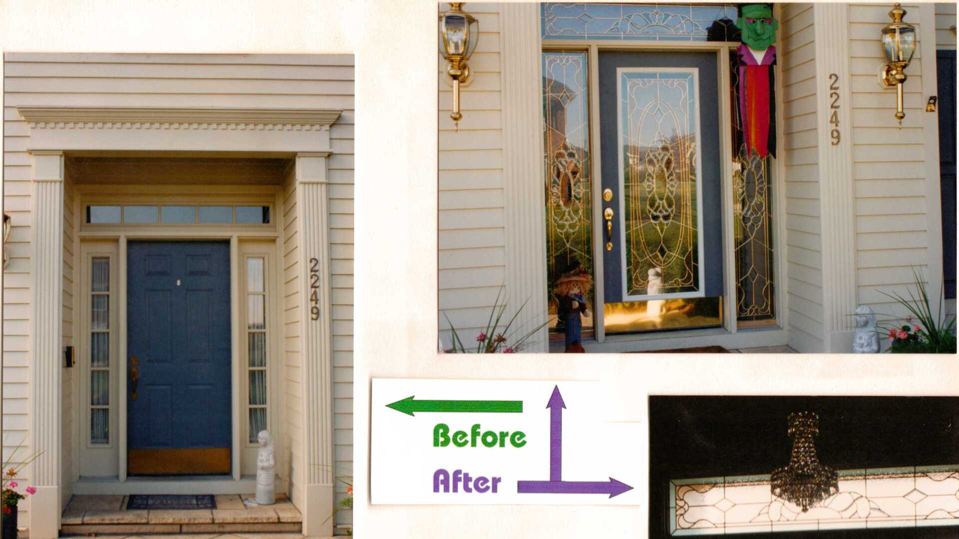 Before Installing Stained Glass — Bettendorf, Iowa — The Glass Blast