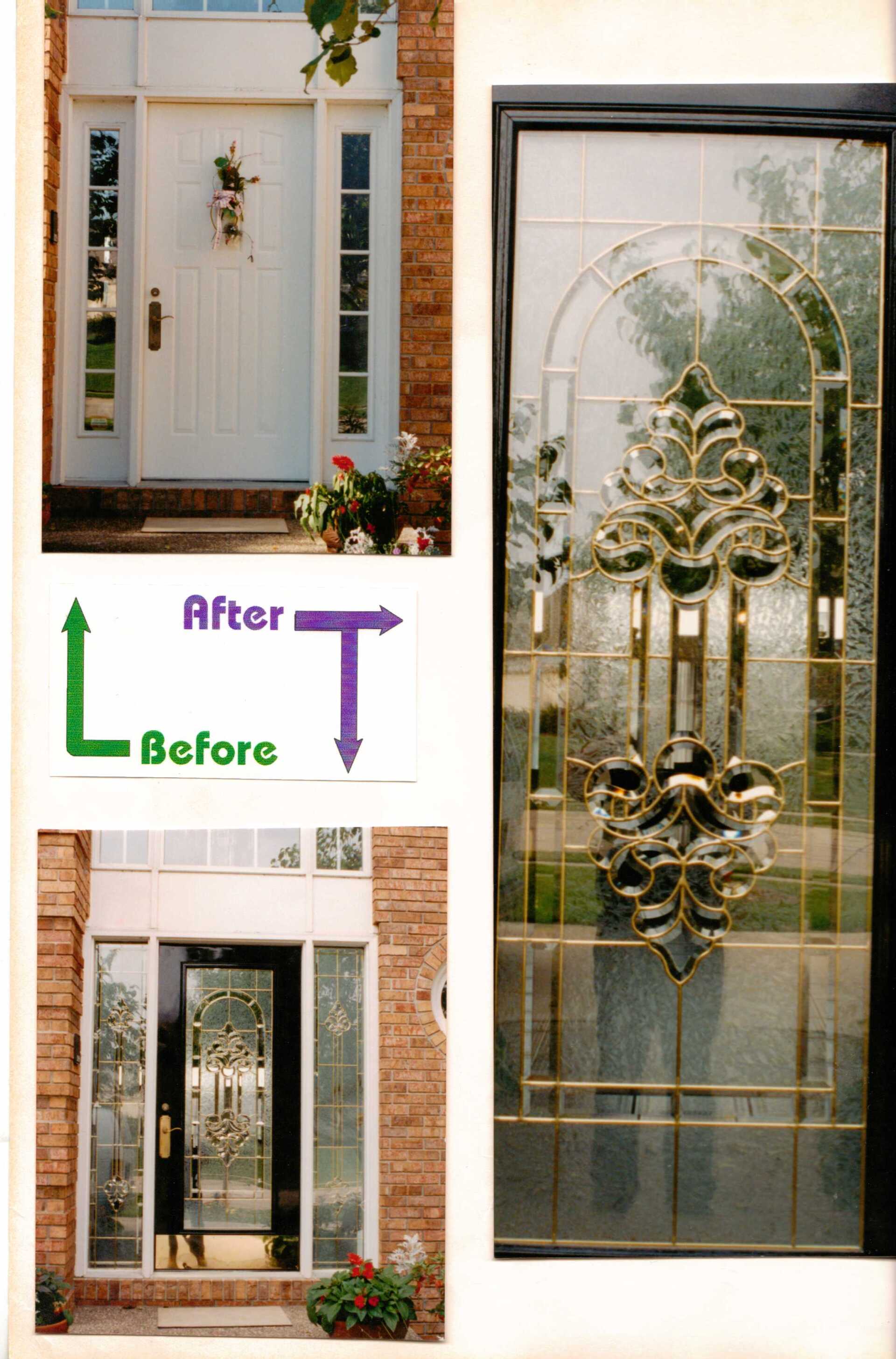 After Installing Stained Glass — Bettendorf, Iowa — The Glass Blast