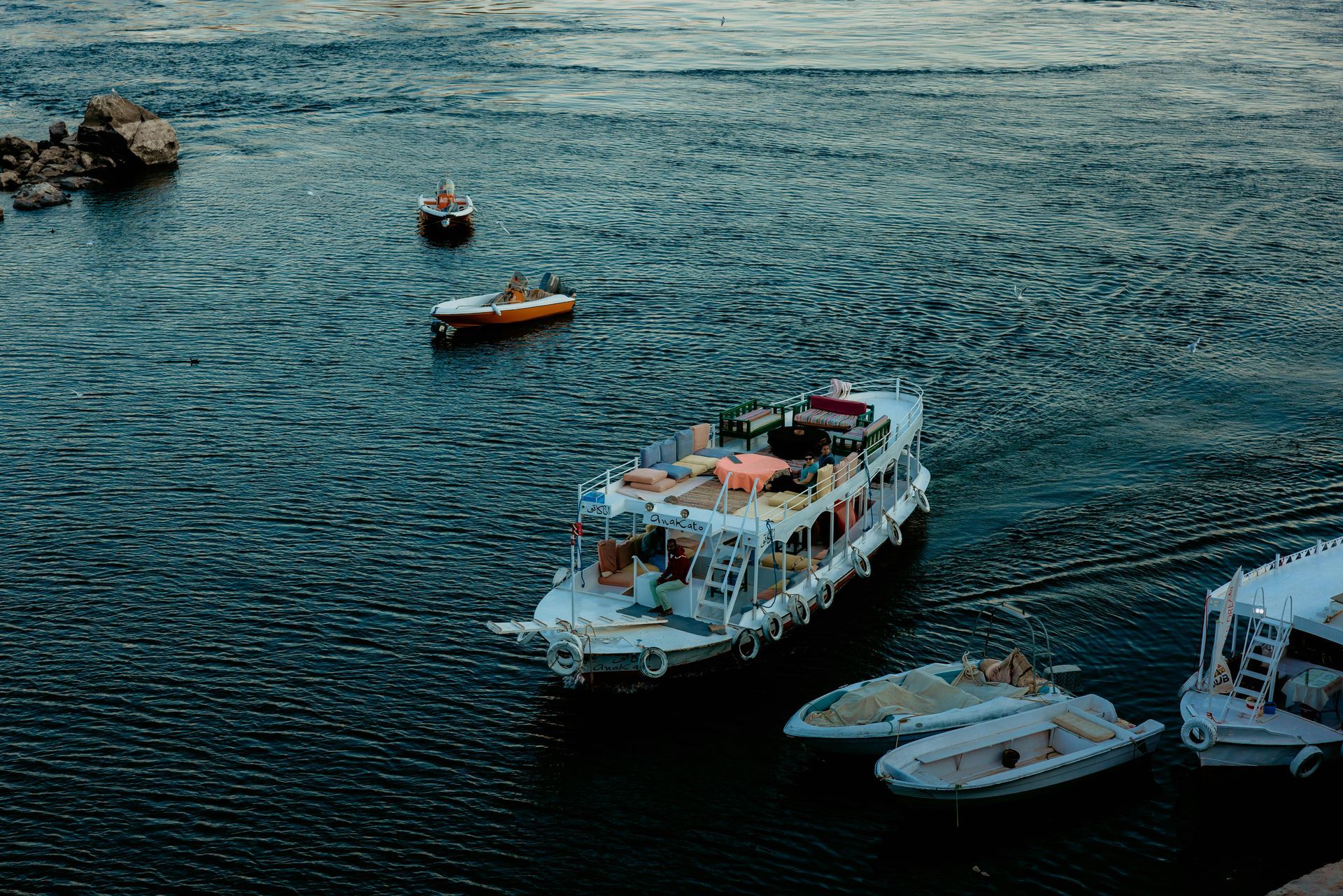 Travertine terraces filled with turquoise water in Pamukkale, Turkey.