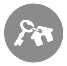 house and keys icon
