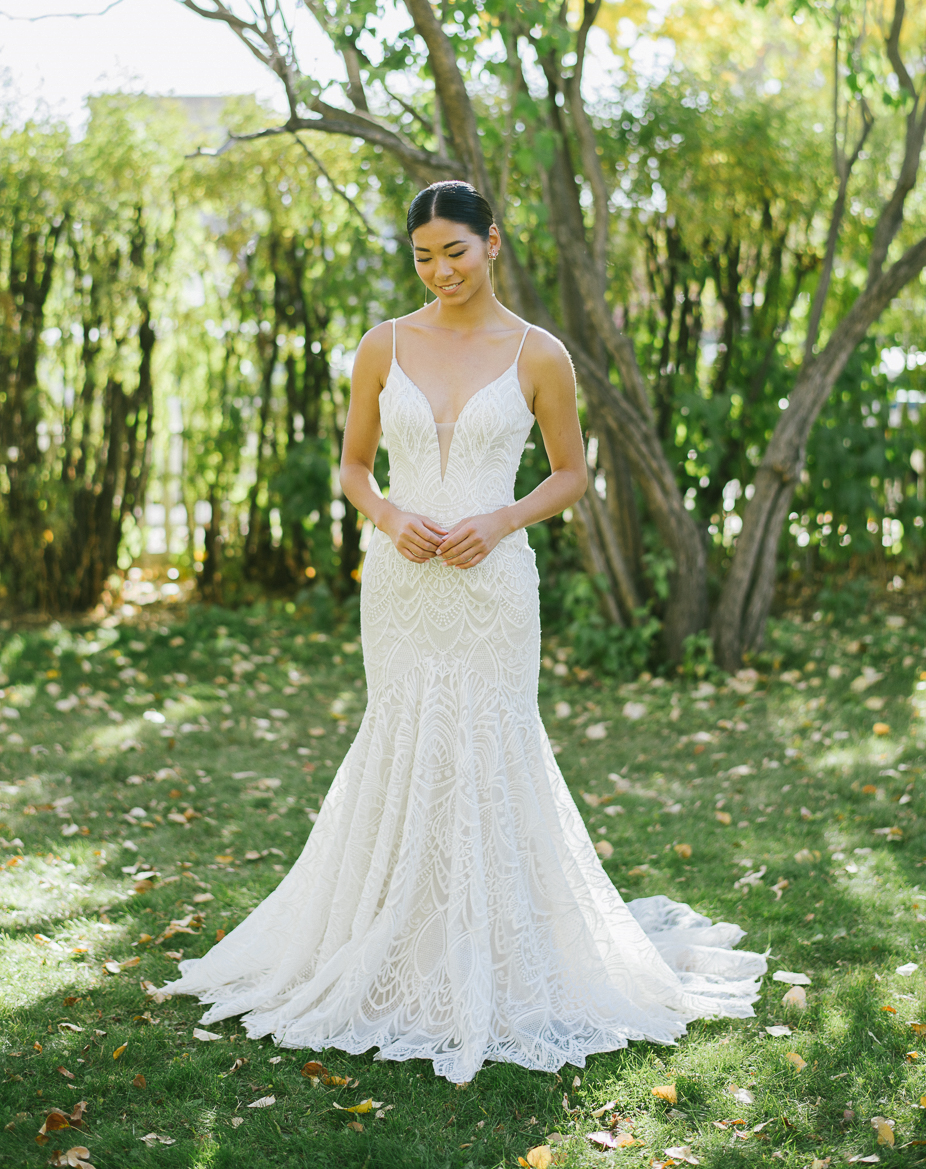 Sequined fitted dress