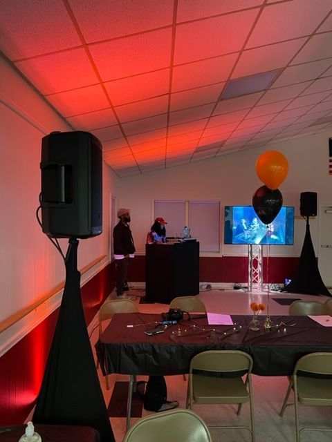 event equipment rental at an outdoor venue