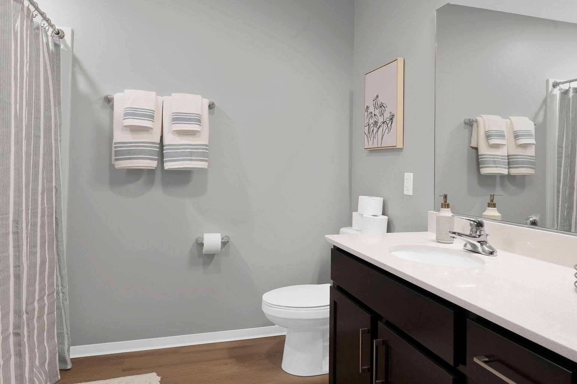 Luxury apartment bathroom Stevens Point