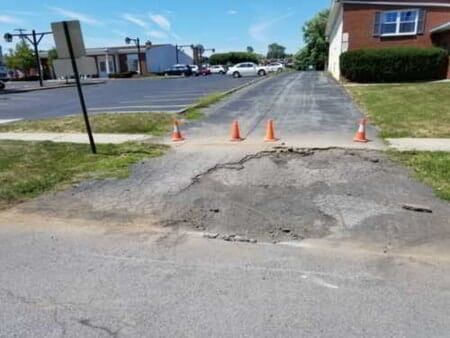 Asphalt Paving Repair  — Broken Parking Lot Driveway in Syracuse, NY