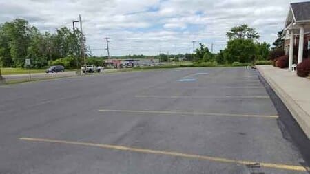 Excavation Project  — Old Business Parking Lot in Syracuse, NY