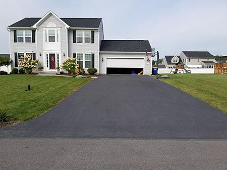 Asphalt Paving — Driveway Parking Lot Before in Syracuse, NY