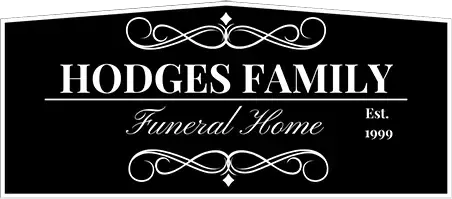 The logo for sample funeral home is shown on a white background.