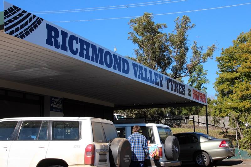 Front of our shop — Richmond Valley Tyres in Casino