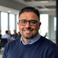 A house icon in a circle on a white background.